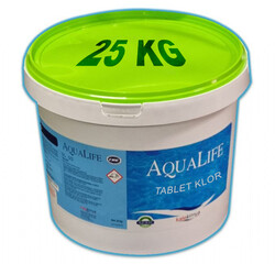 AQUALIFE - %90 Havuz Tablet Kloru Tablet 25 KG